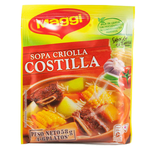 SOPA DE COSTILLAS MAGGI